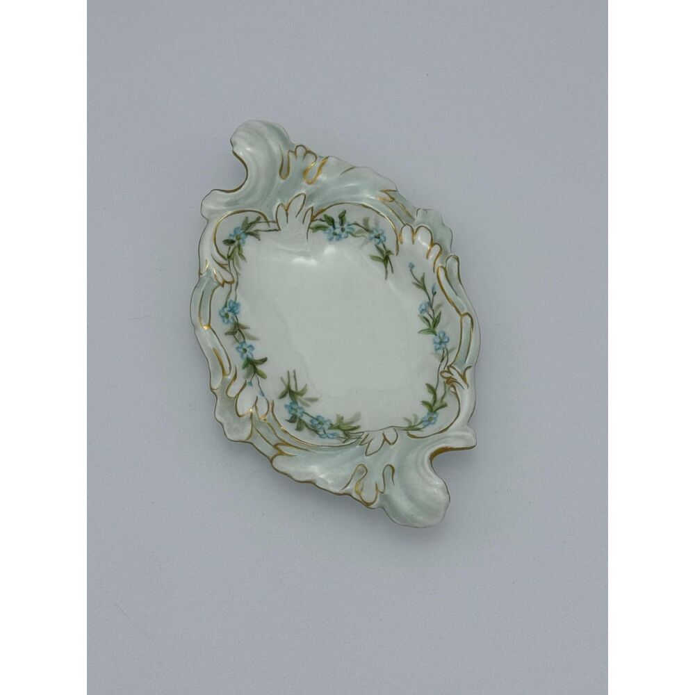 Hand Painted Tressemann & Vogt T & V Limoges France Trinket Candy Dish Tray